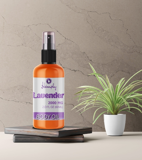 Hemp Lavender Body Oil